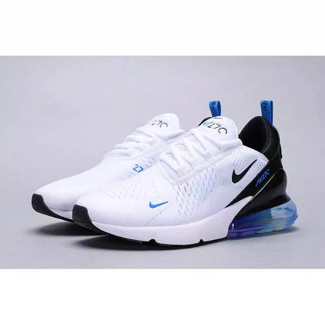 Nike Air Max 270 Sepatu Nike  Be True White Rainbow High Premium Nike Original Sepatu Pria