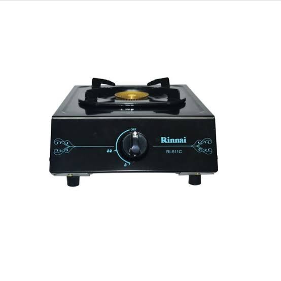 Kompor Gas 1 Tungku teplon - Rinnai 511c