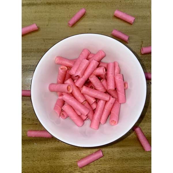 

( ROEMAH DJAJANAN SNACK ) WAFER ROLL STRAWBERRY