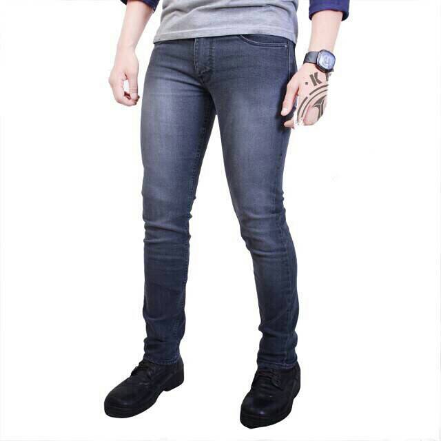 AIRBLACK DENIM TERLARIS / 784 VICTORY celana jeans NEW panjang skinny semi slimfit cowo / cowok /