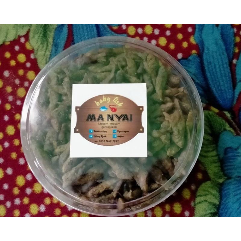 

GORENG IMPUN MA NYAI (BABYFISH) ukuran 500gr