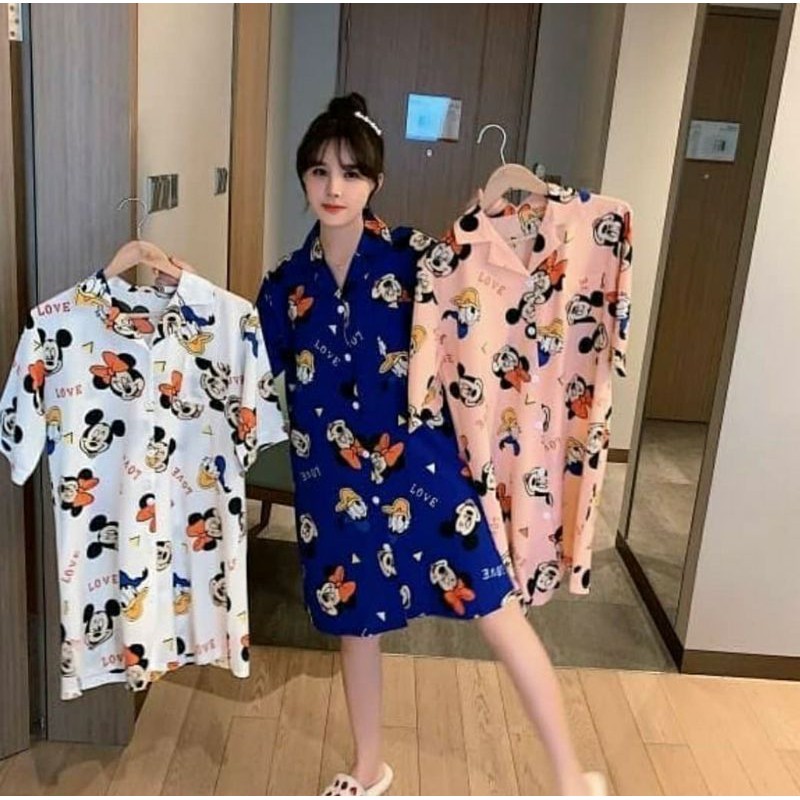 BAJU TIDUR IMPORT MOTIF DISNEY