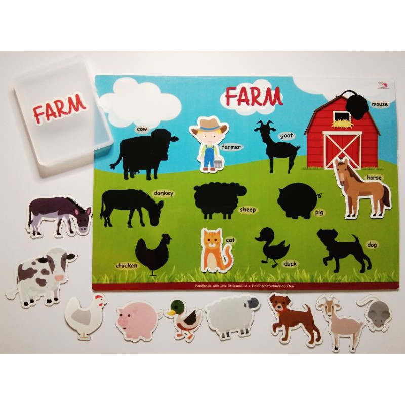 Mainan Edukasi Anak / Mainan Edukasi / Mainan Anak anak / Mainan Magnet / Mainan Hewan