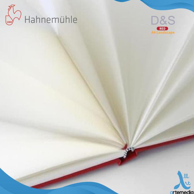 

Buruan Buku Sketsa Hahnemuhle D&S A4 Hard Cover Stitch Bound Sketchbook - Portrait Hemat