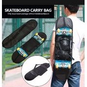 Tas skateboard selempang ukuran L (83X23) Bahan Nylon ada tempat untuk Helm