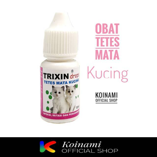 TRIXIN CAT 10ml / obat mata tetes mata kucing / tamasindo | Shopee