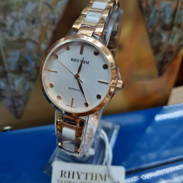 Jam Tangan Wanita Rhythm 1611 Original Garansi