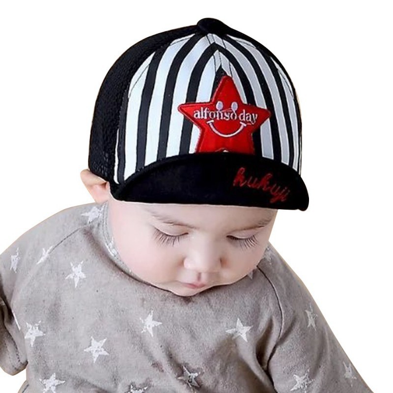 Topi Baseball Anak Balita Laki laki Perempuan IMPORT Motif Polos Animal Import Musim Panas - Topi Anak IMPORT Motif Bintang Usia 1 - 4 Tahun Topi Anak Baseball PINK - Topi Bayi dan Anak SALE