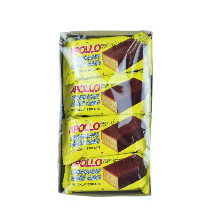 

APOLLO COKLAT LAYER CAKE 8X18G/BOX