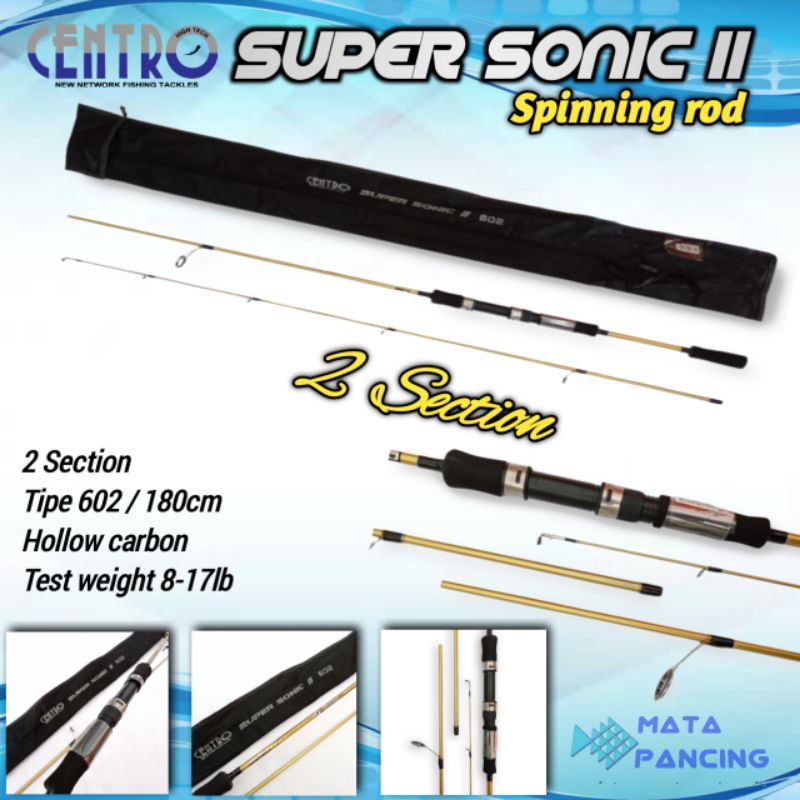 Joran centro super sonic II 602 180cm 8-17lb