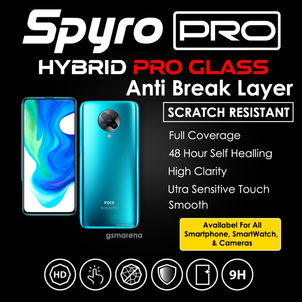 PREMIUM HYDROGEL XIAOMI POCO F2 F3 PRO ANTI GORES FULL SCREEN PROTECTION