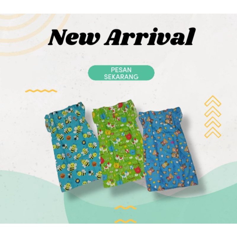 DRESS ANAK KARAKTER DASTER ANAK BAJU ANAK HOME DRESS DRESS ANAK BAYI PIYAMA KARAKTER TERLARIS