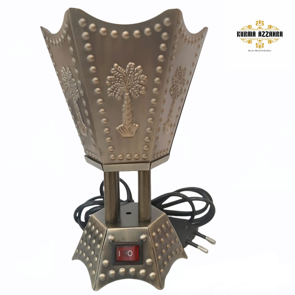 Prapen Elektrik / Incense Burner / Tempat Pembakar Dupa Elektrik Motif Pohon kurma