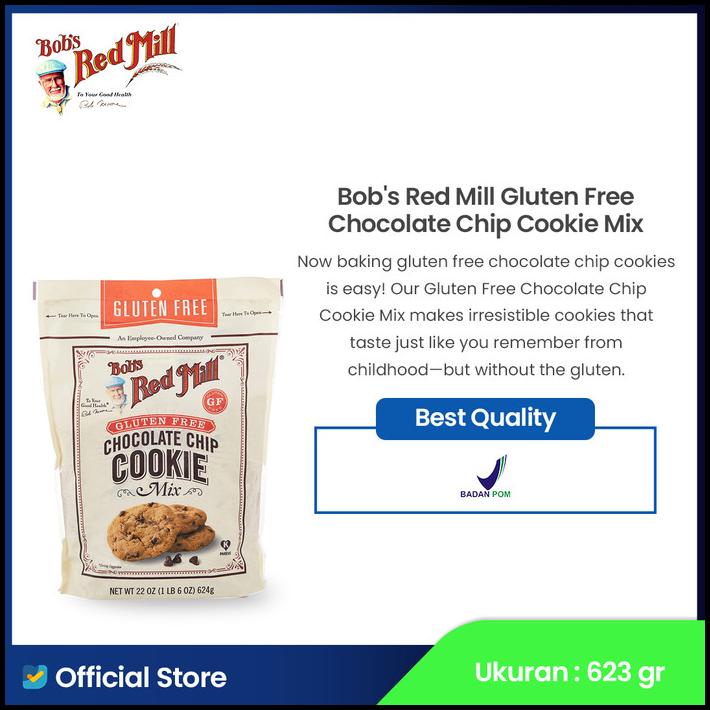 

Bob'S Red Mill Gluten Free Chocolate Chip Cookie Mix 624 Gr