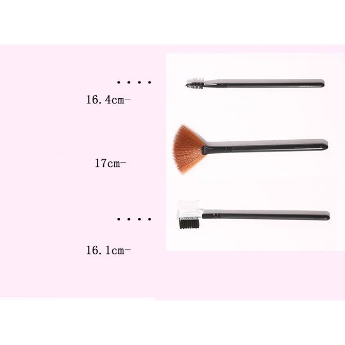 Adda Home - Alat Make Up Brush Set 12pcs Kuas Kosmetik