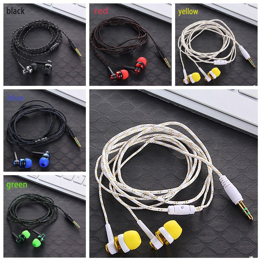 Pineapple In-Ear Earphone Handphone Bass Lubang Suara HiFi Headphone