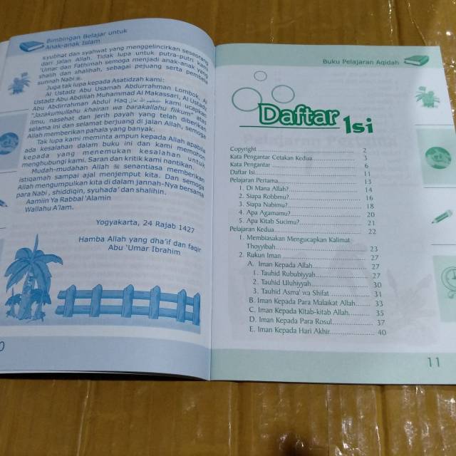 Buku Pelajaran Aqidah Anak