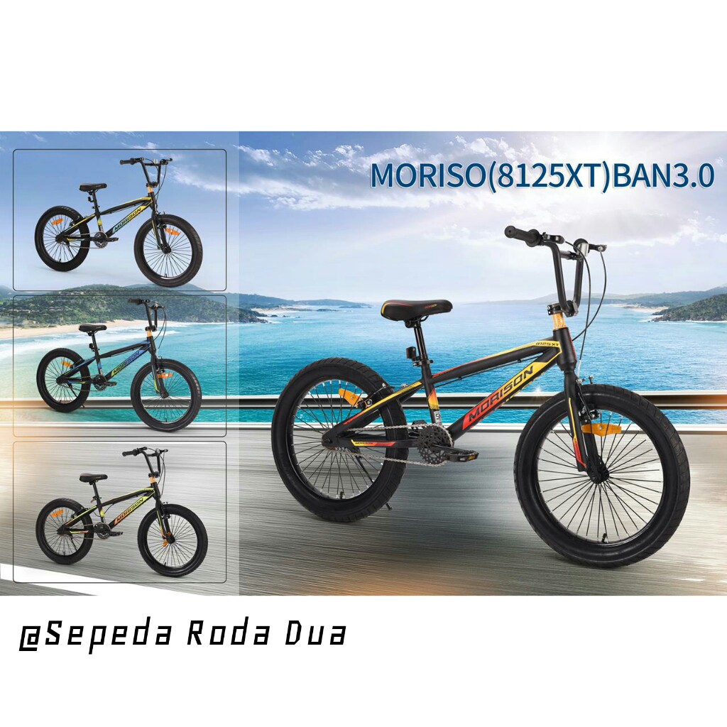 Sepeda BMX 20" Morison 8125 XT ban 3.0