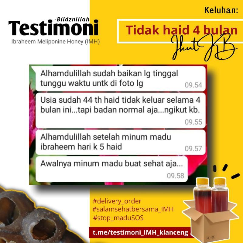 Madu Trigona Klanceng Kelulut