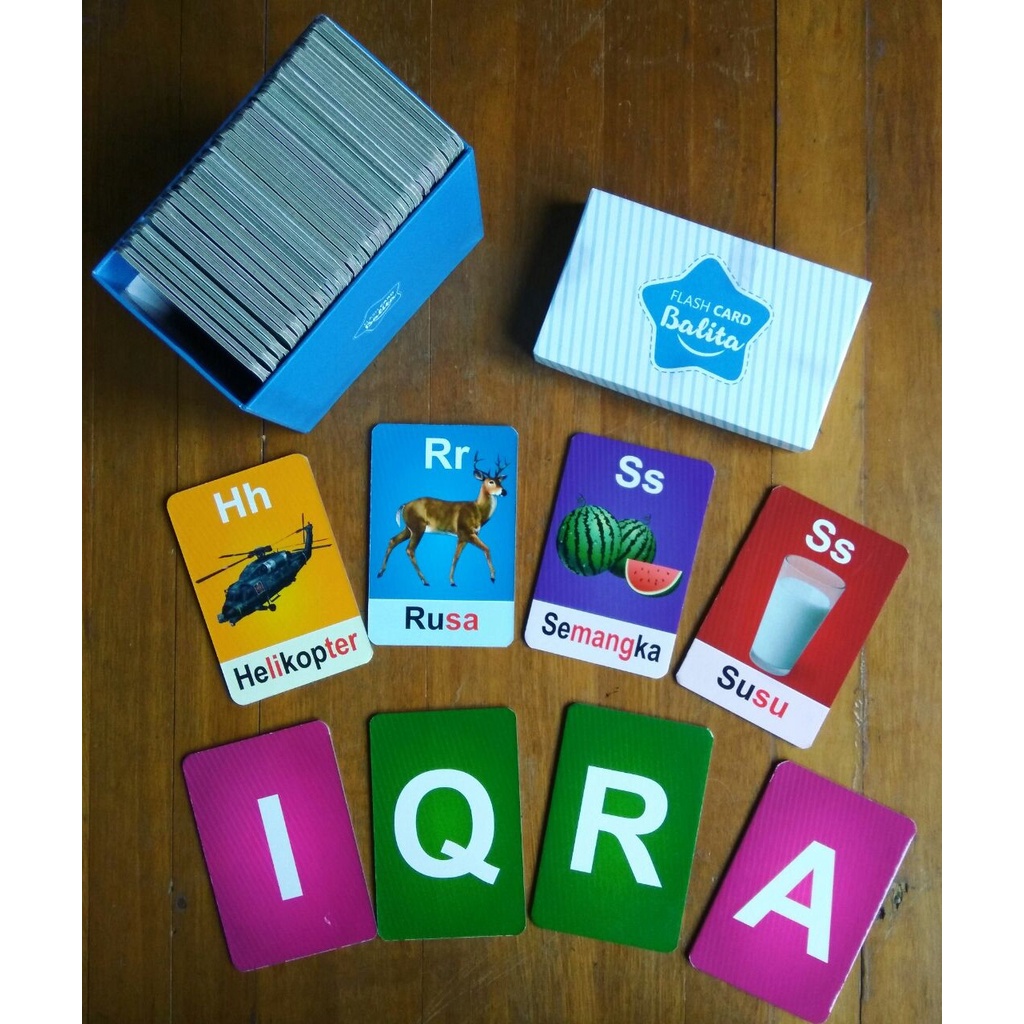 

Flash Card Balita (Bahan Bagus dan Tebal). CPB