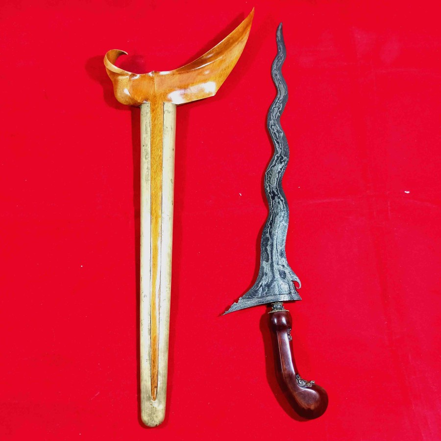 Keris Kuno Carangsoko Pamor Segoro Muncar Asli Mataram Amangkurat