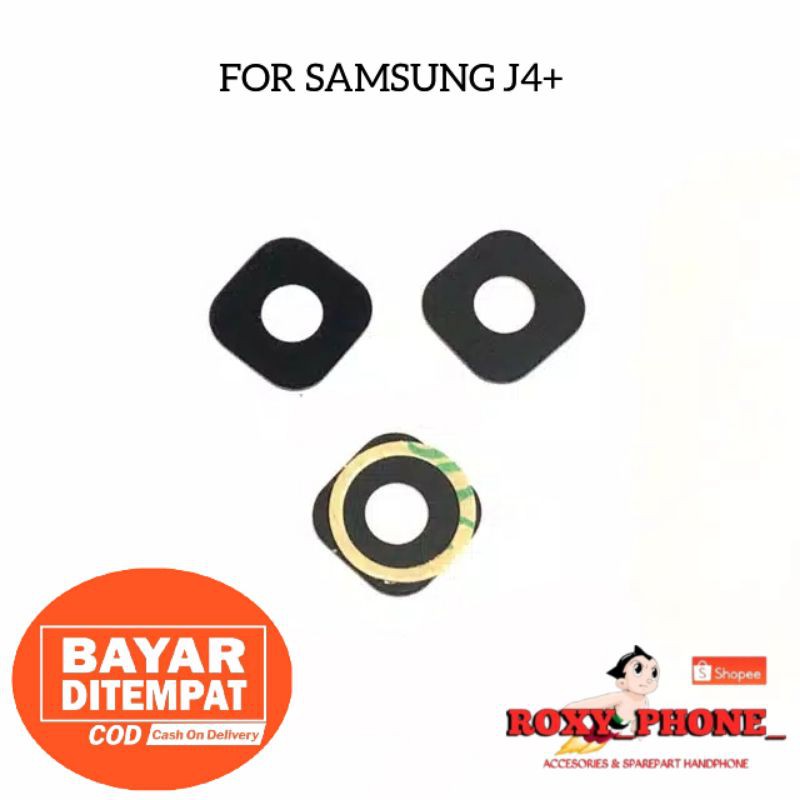 KACA KAMERA LENSA KAMERA SAMSUNG J4+ J4 PLUS ORIGINAL