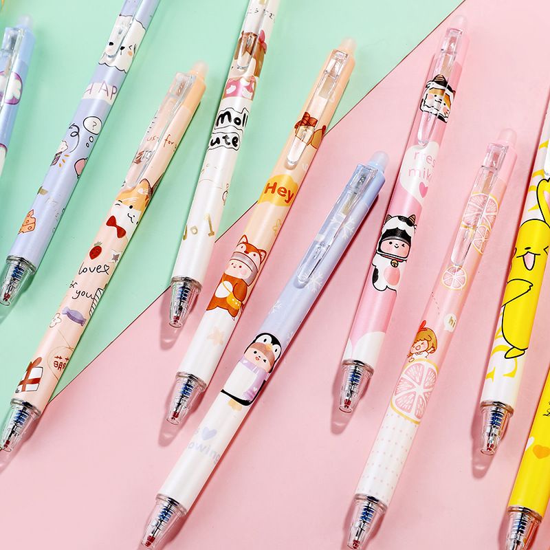 1pc Pulpen Cartoon bisa di hapus Eraseable Pen Gel - ST027