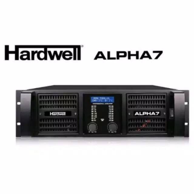 POWER AMPLIFIER HARDWELL ALPHA7 ORIGINAL