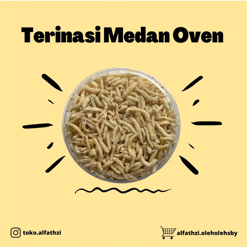 

✨Oleh-Oleh Surabaya✨ Terinasi Medan Oven Original/Balado 100gr