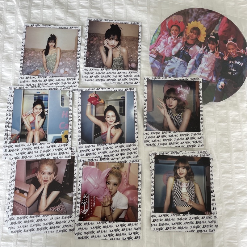 Blackpink Summer Diary in Everland polaroids / pola [jennie jisoo rosé rose lisa]