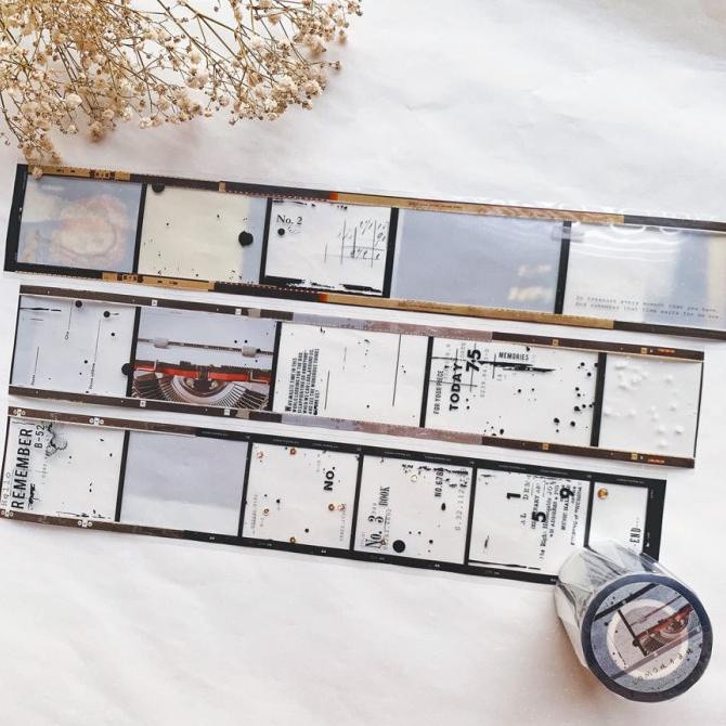 

(BISA COD) Sample Mooka Studio Lomo PET Tape CUCI GUDANG Kode 1370