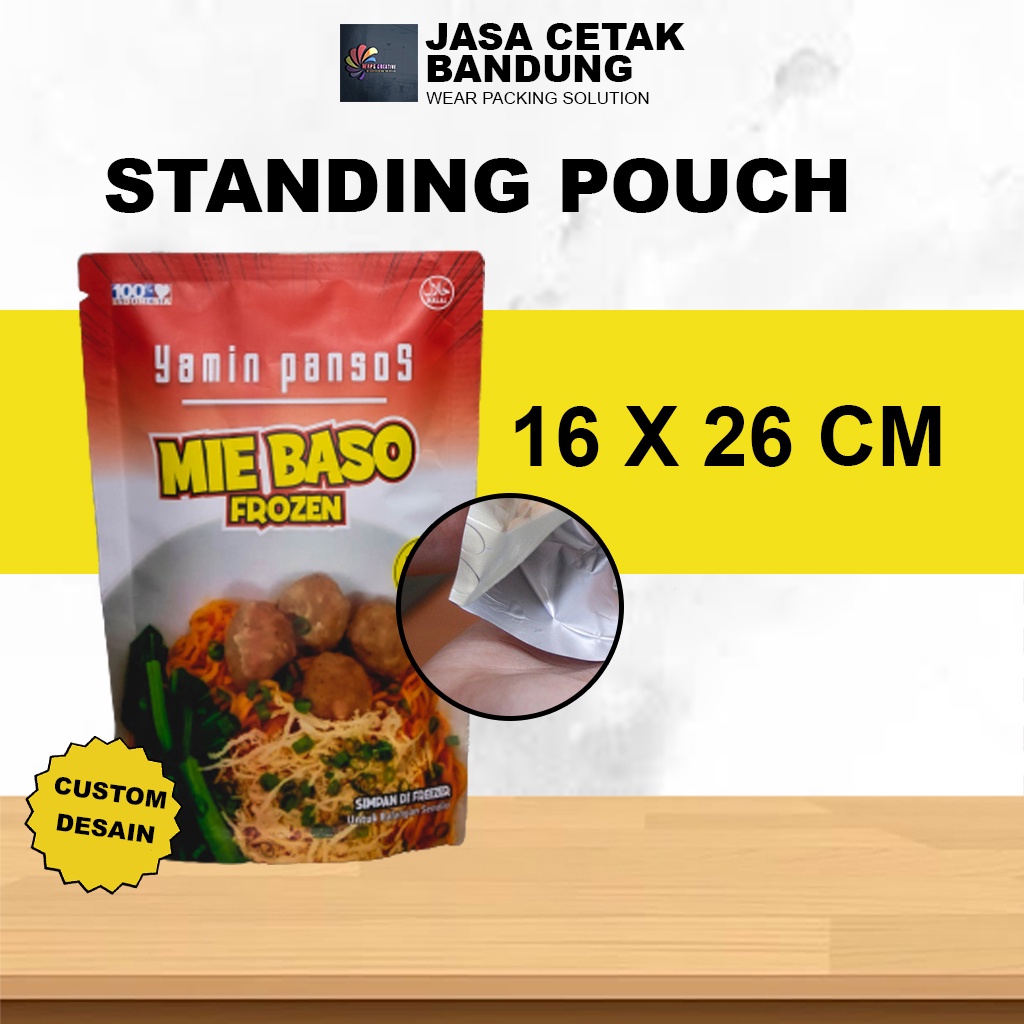 

KEMASAN CUSTOM STANDING POUCH UKURAN 16x26