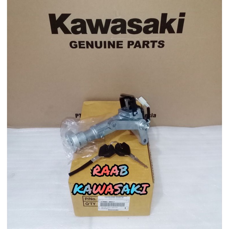 kunci kontak zx130 original kawasaki