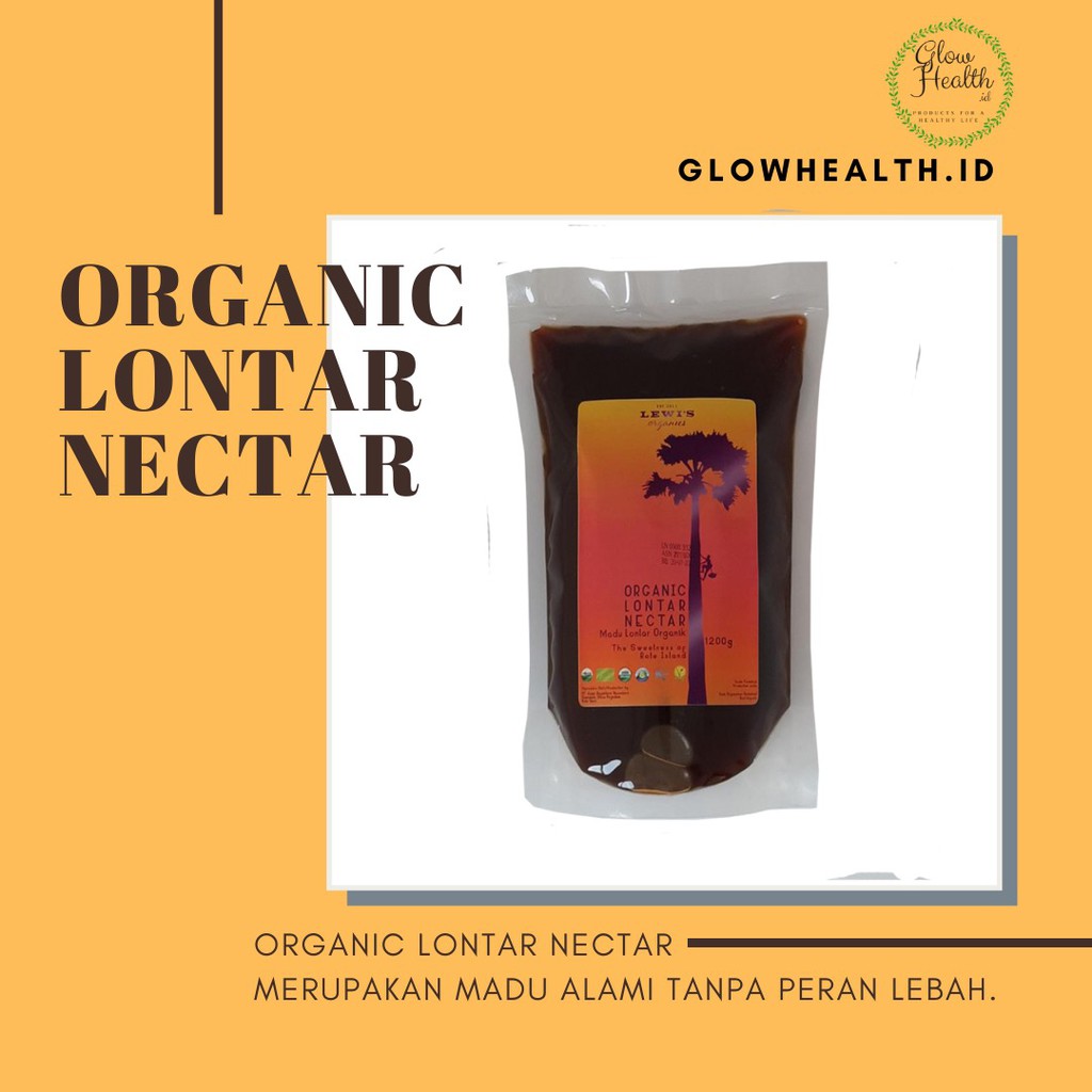 

Madu Lontar Organic / Organic Lontar Nectar Lewi's (1200g)