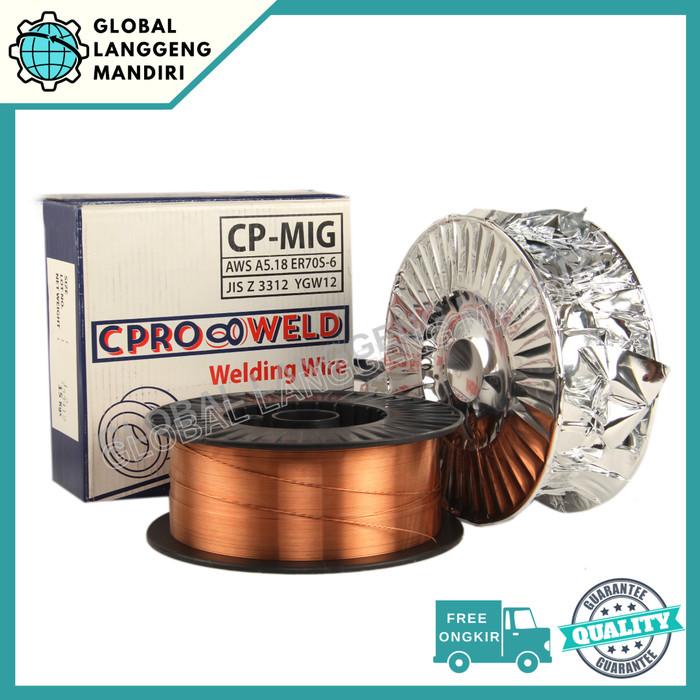 Mig Wire Welding Wire C.O2 1.2Mm / 1.2 Mm Solid Wire Kawat Las Co