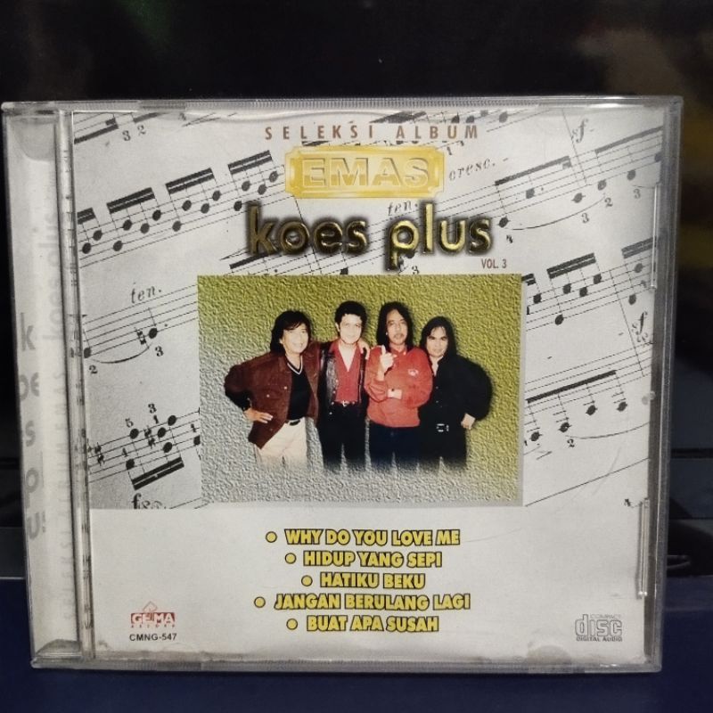 CD Koes plus - Seleksi Album Emas ( original )