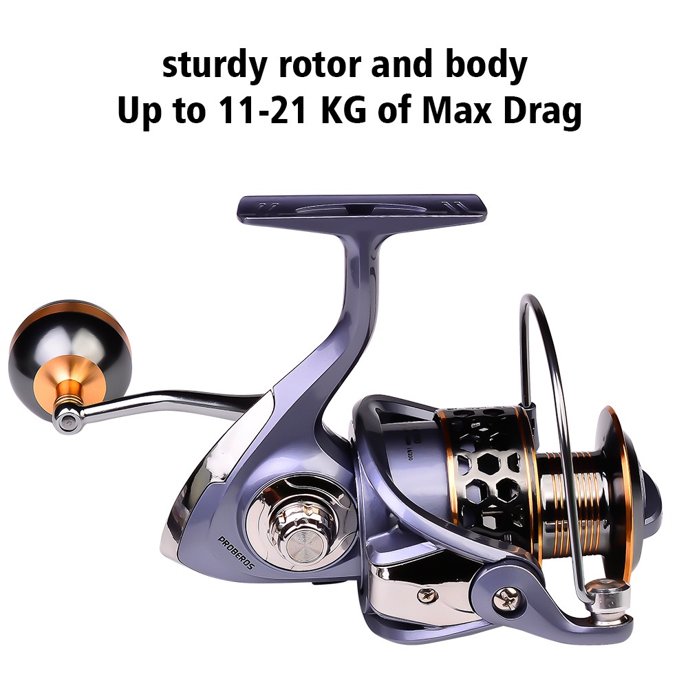 Reel Pancing Drag Max Drag 11-21kg Seri 2000-7000