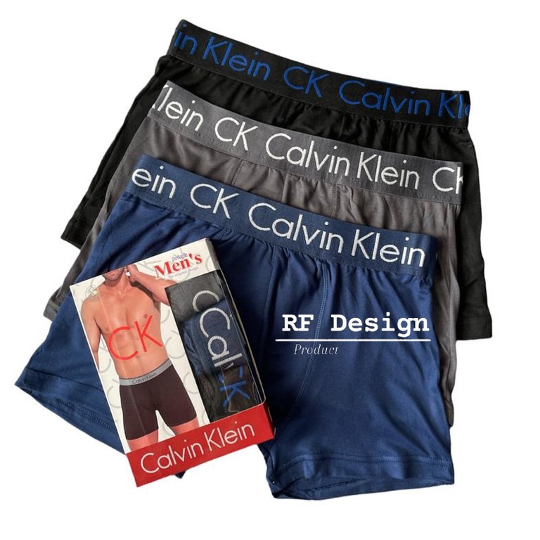 3PCS | CELANA DALAM BOXER PRIA DEWASA  | CD LAKI LAKI  | LEMBUT