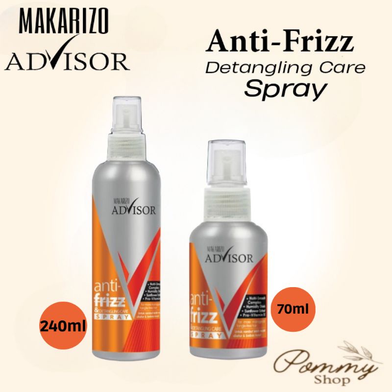 Makarizo Advisor Anti Frizz &amp; Detangling Care Spray 70ml