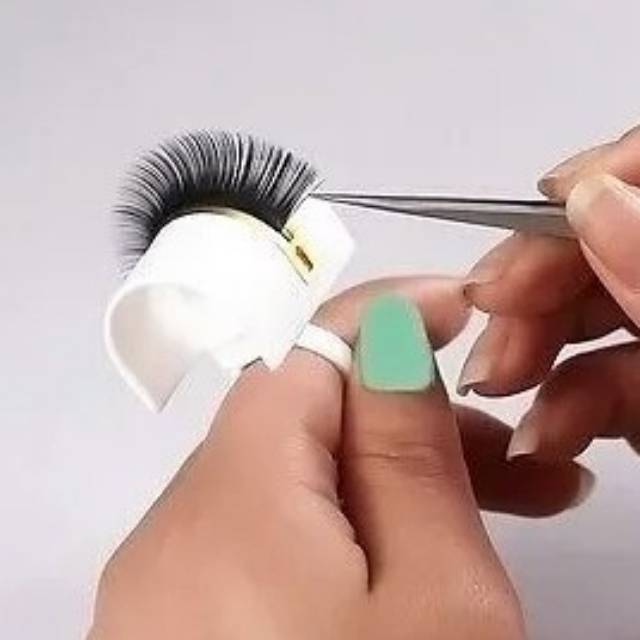 LASH RING/ RING UNTUK SULAM/ RING HOLDER  EYELASH EXTENSION/ RING CINCIN