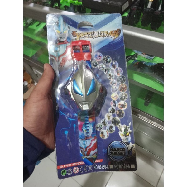 JAM TANGAN ANAK ULTRAMAN / JAM LASER BESAR