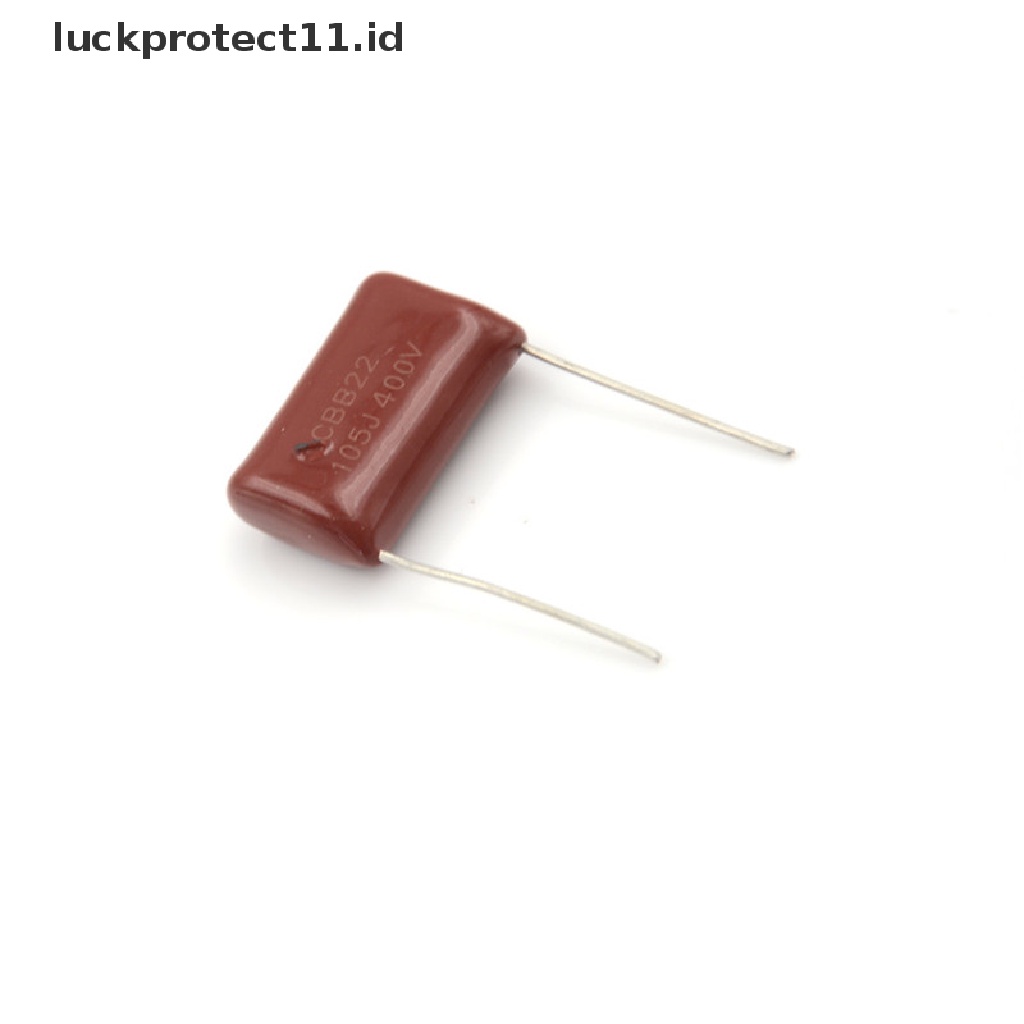 //HG&amp;ID// 10pcs LED Bulb CBB22 Capacitor 400V 105J 1uF 400V/105J Pitch 20mm .