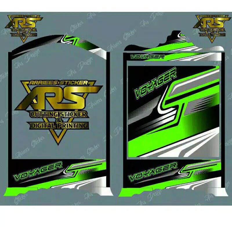 Sticker Kosan kandang burung - Decal sticker Sangkar kosan