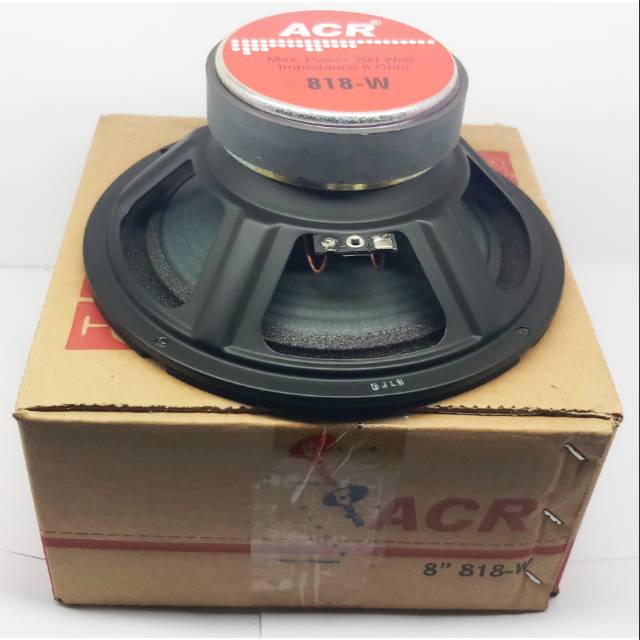 Speaker Woofer 8inch ACR 818-W. Speaker 818w 200watt