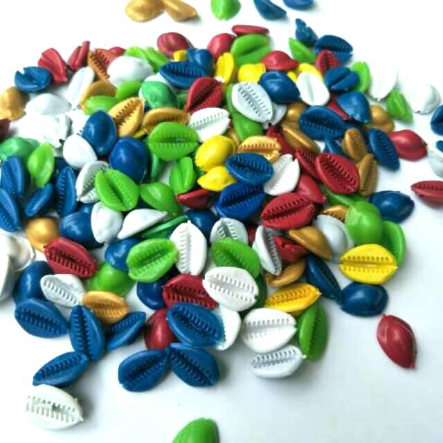 Biji Congklak/ Kuwuk Plastik 100gr (130pcs) Murah