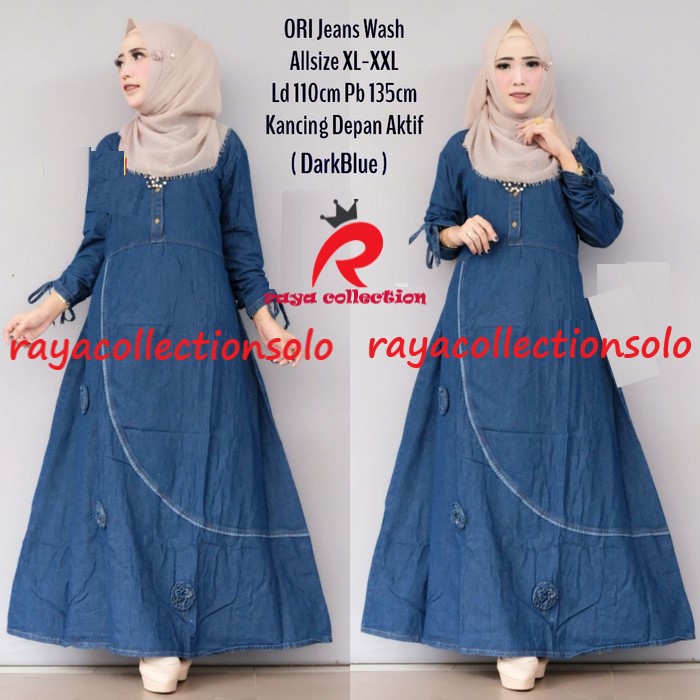 MAWAR MAXY JEANS / SHERLY JEANS GAMIS JEANS BUSUI