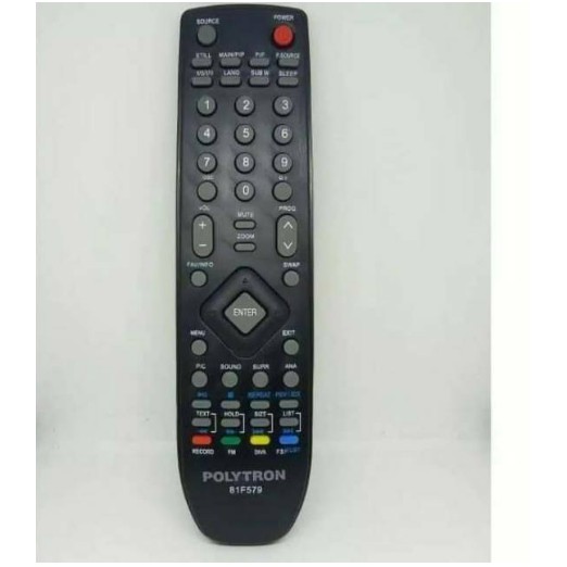 Remote TV Polytron Layar Datar LED LCD Flat Remot 81F579