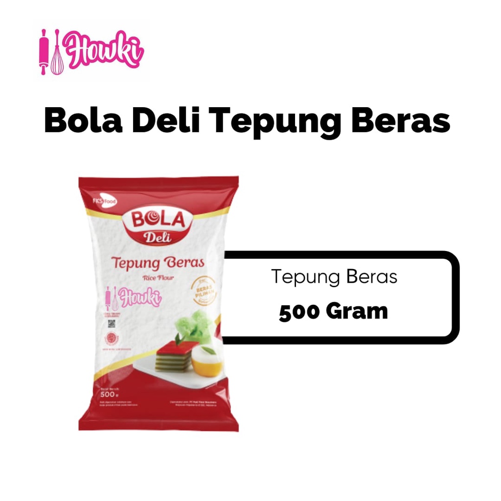 

Tepung Beras Bola Deli 500Gr