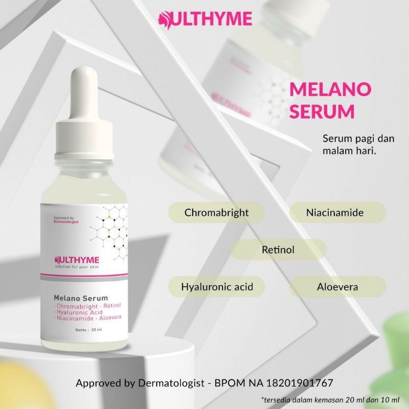 ULTHYME SKINCARE SERUM MELANO WHITENING HIGH DOSIS