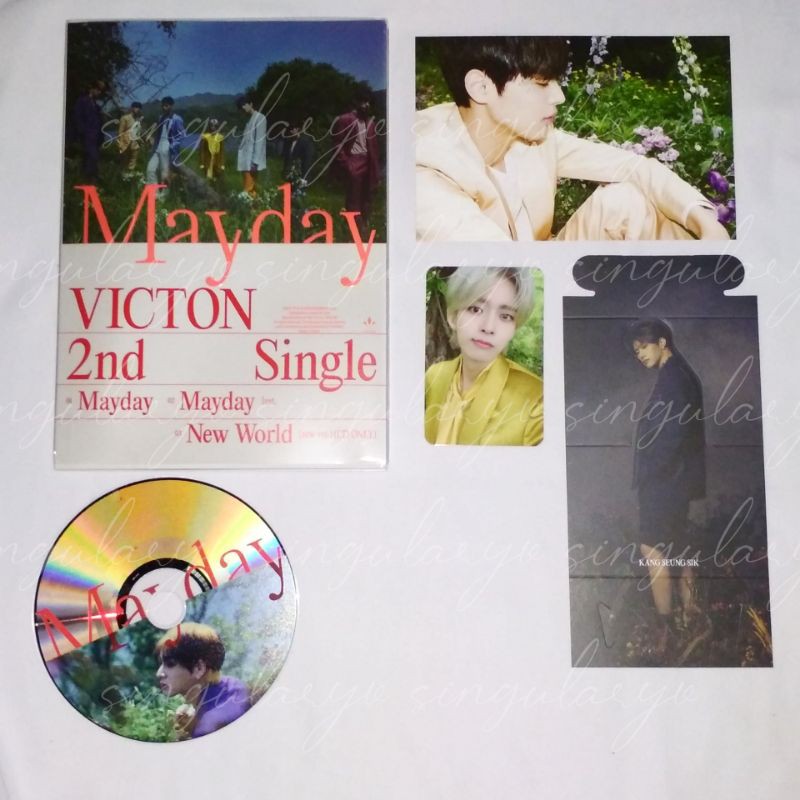 VICTON Album - Mayday Venez Ver. (Byungchan Subin Seungsik Hanse Photocard PC Standee)
